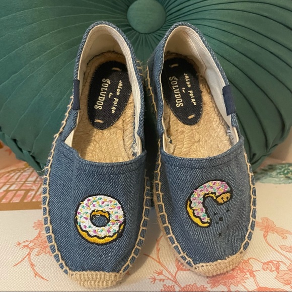 New! Kids Espadrilles from Soludos, 🍩 Design Size 10 - Picture 5 of 6